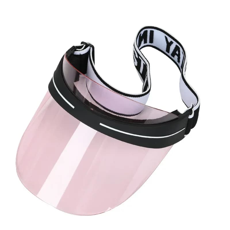 Cappello a cilindro vuoto Cappello da sole casual estivo per donna Uomo Berretto da tennis trasparente Protezione solare per ragazze Protezione UV Cappello sportivo da esterno