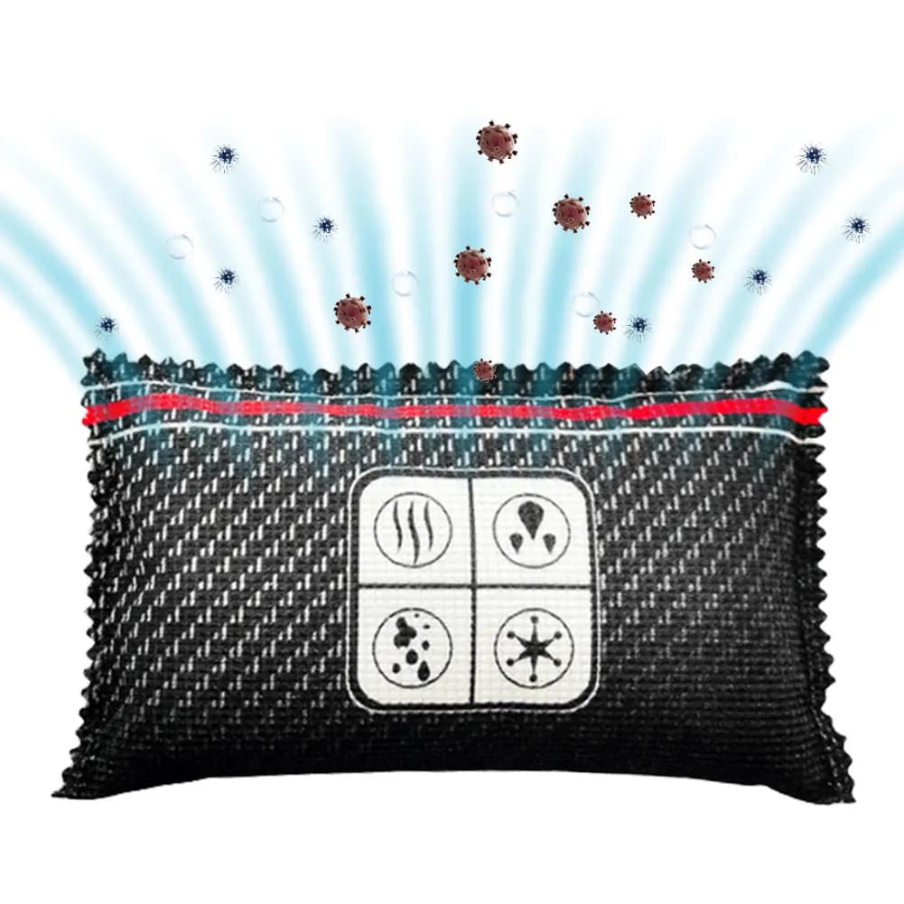 Deumidificatore per auto sacchetto deumidificatore essiccante sacchetto multifunzione assorbente dell'umidità Gel di silice/minerale per armadio scarpiera