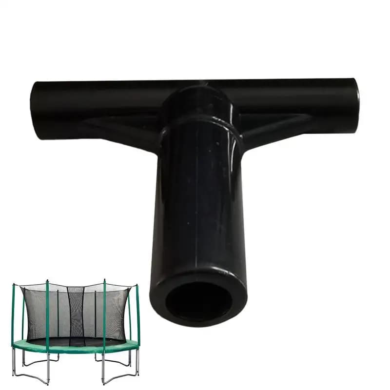 Trampoline Parts T Type Expansion Fitting Trampoline Pole Caps Expansion Fittings Trampoline Enclosure Replacement Tube accessor