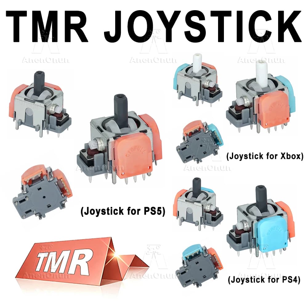 Aggiorna il joystick elettromagnetico TMR per controller PS5/PS4/Xbox Accessori per stick analogici con controllo di gioco ad alta precisione senza deriva