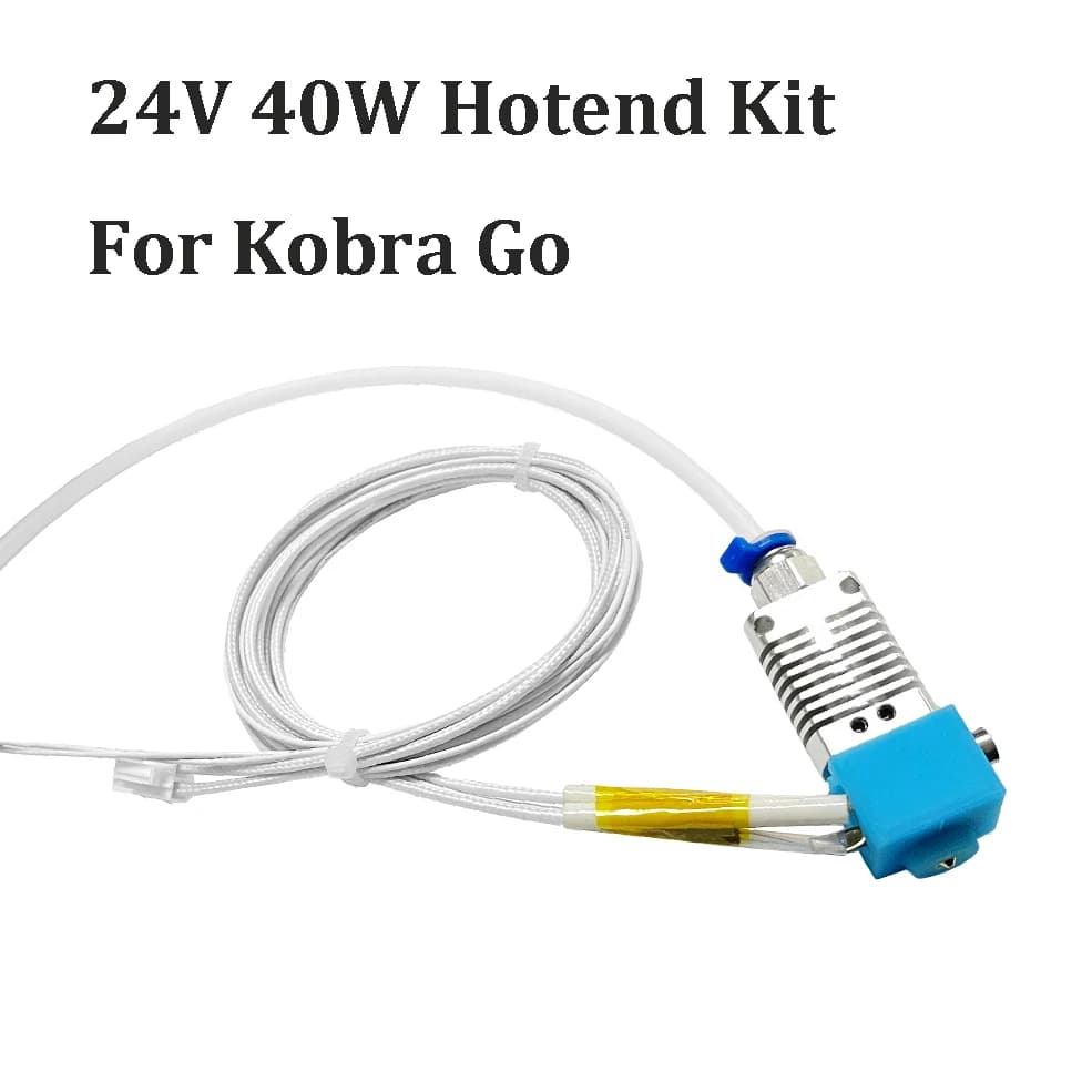 Kit Hotend Kobra Go 24V 40W, Printer Head, 3D Printer Part, Hot End Extruder For 3D Printer ANYCUBIC Kobra Go J-head