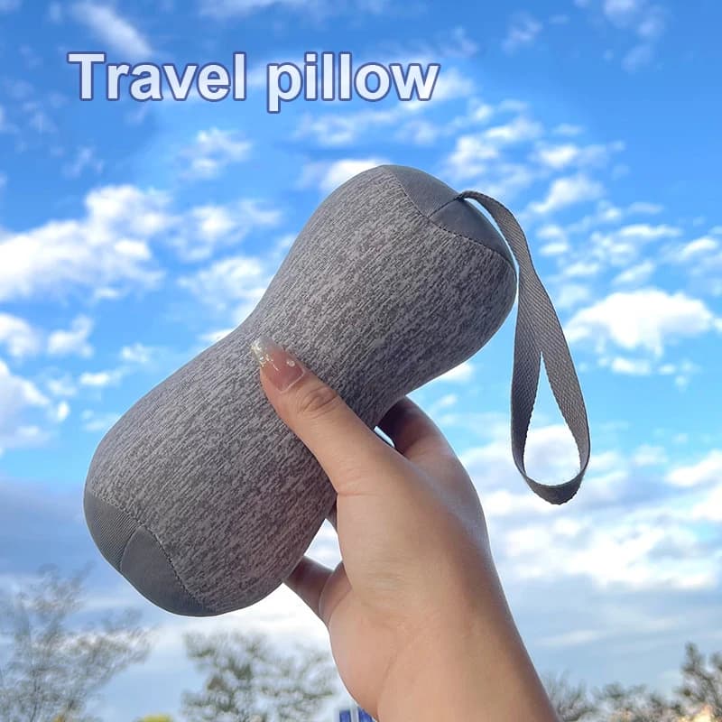 Mini cuscino per il collo Cuscino portatile a forma di U, cuscino per il collo per il sonno per la schiena da viaggio per adulti Cuscino per il collo che supporta il cuscino per dormire