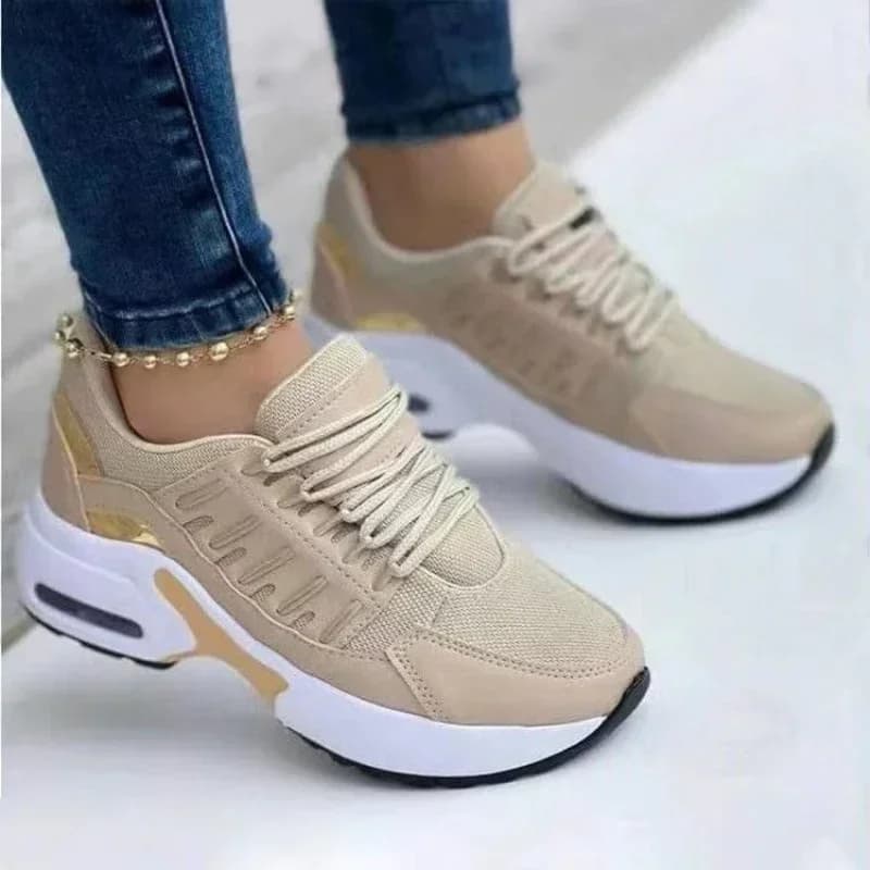Tenis Donna Sneakers Piattaforma Scarpe Casual 2025 Nuova Donna Comfort Mesh Scarpe da corsa antiscivolo Plus Size 43 scarpe di lusso da donna
