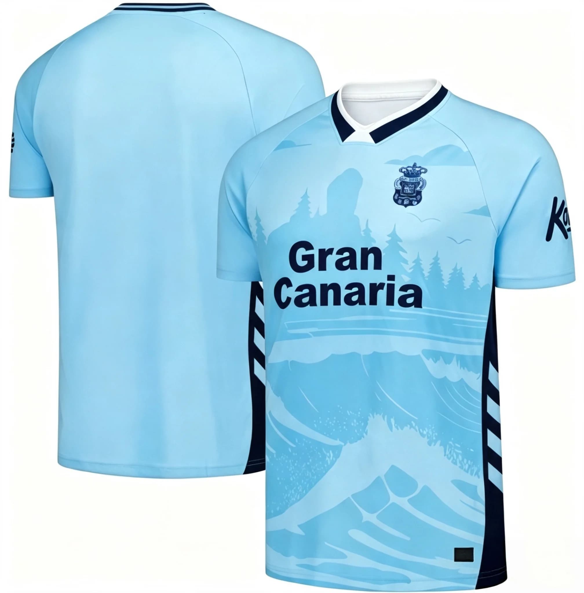 New Las Palmas Fan Football Jersey 3D Printed Quick Drying Sports Casual Breathable Men's T-shirt Family Matching
