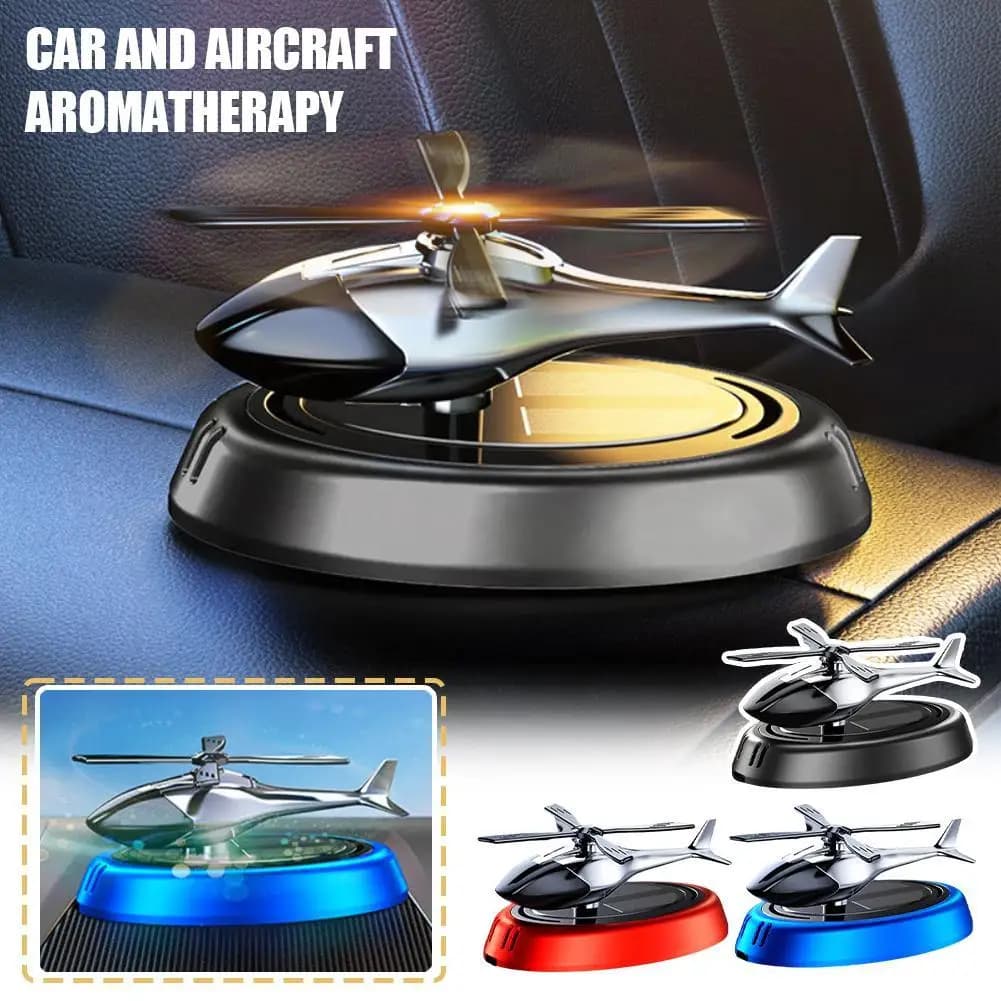 Aromatherapy for Solar Car Rotating Ornaments Deodorant for Car Center Console Air Deodorization Scented Decoration F5C4