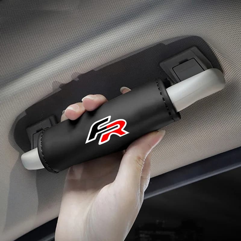Car Roof Armrest Pull Protection Cover Gloves Door Handle Non-Slip Cover For Seat FR Leon Ibiza Altea Exe 5f Mk2 Car Accessories
