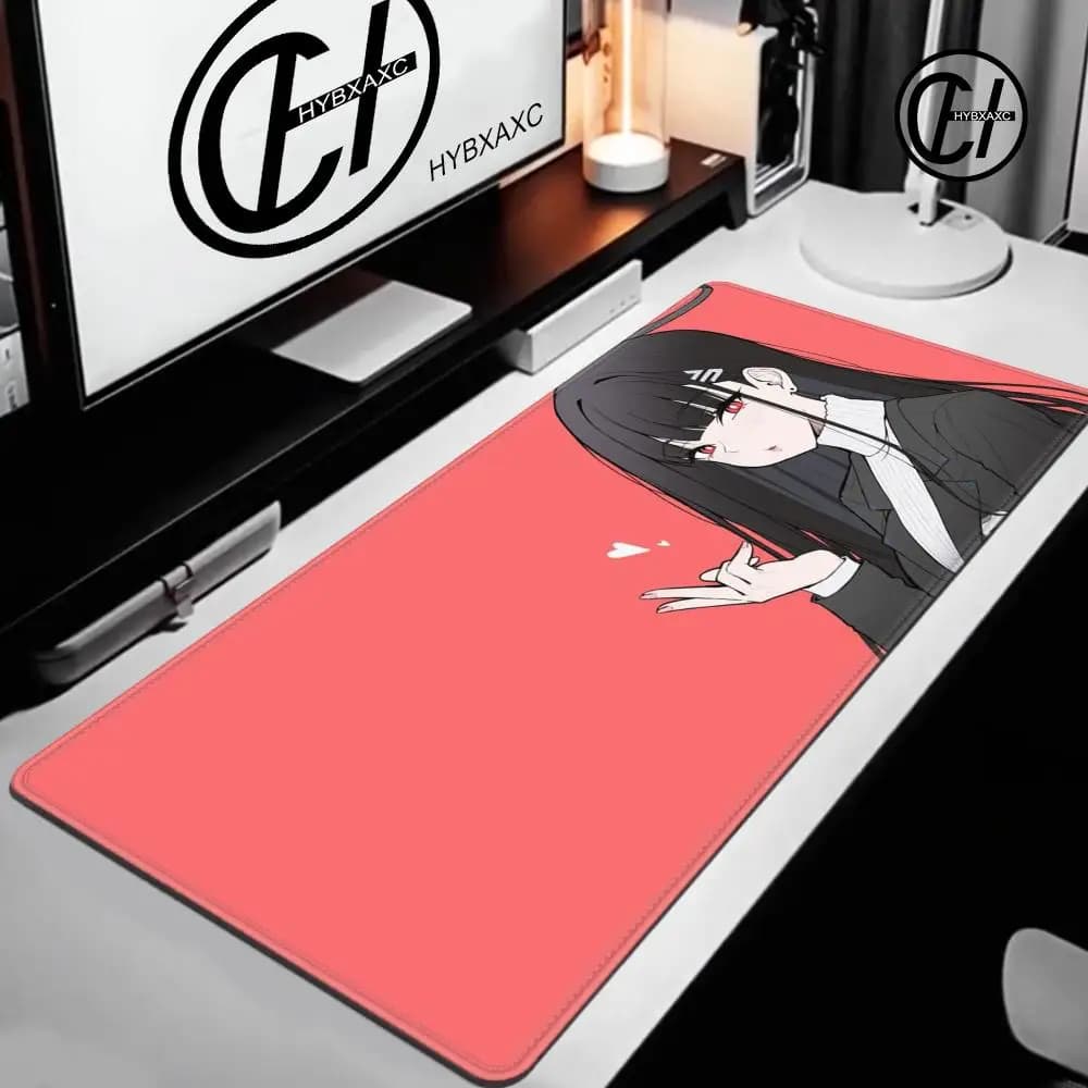 Anime ragazza Mouse Pad XXL Accessori da gioco Tastiera da gioco per ufficio TSUKATSUKI RIO Tappetino da scrivania antiscivolo Laptop Tappetino per mouse in gomma di grandi dimensioni
