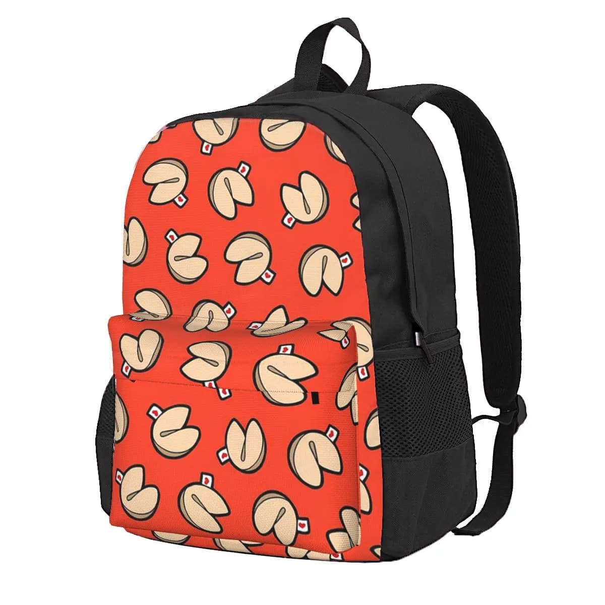 Fortune Cookies Zaino per studenti, borsa da scuola, zaino da viaggio per escursioni, per ragazzi e ragazze, borsa a tracolla alla moda