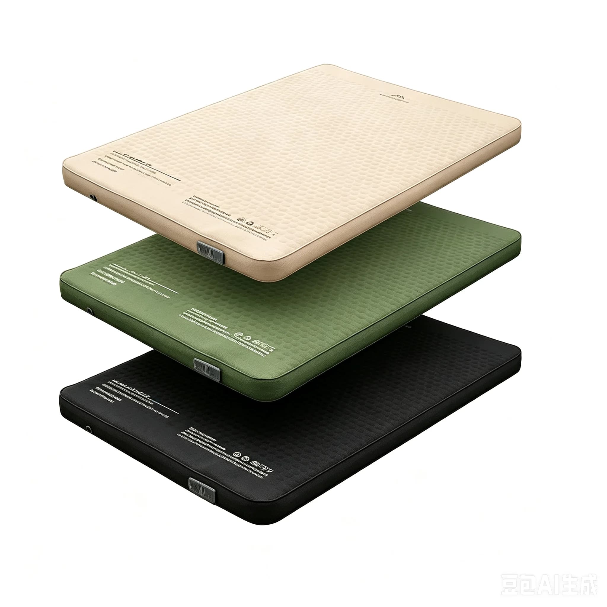 MOUNDAINHIKER Outdoor Inflatable Mattress Upgrade Edition 10CM High Comes with Storage Bag Portable Camping Sleeping Pad Mat