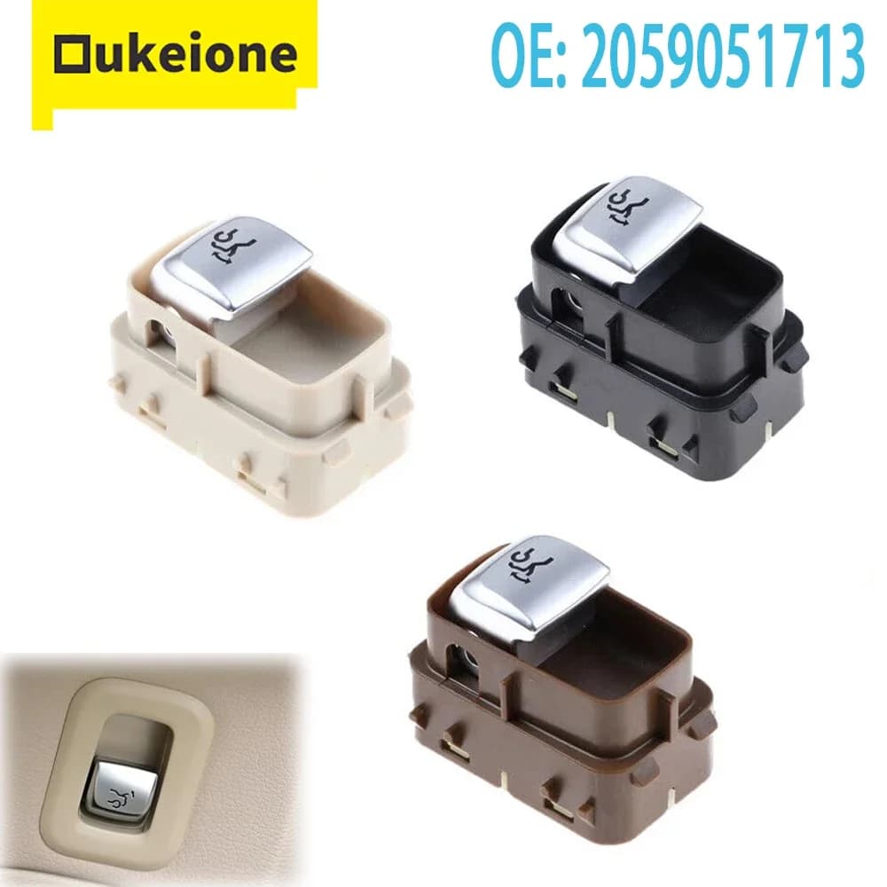 Per Benz W205 C180 C200 C260 C300 C 63 AMG X253 GLC 200 GLC 260 GLC 300 interruttore di rilascio del blocco del coperchio del bagagliaio dell'auto 2059051713