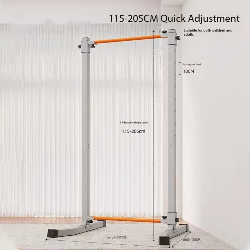 Stainless steel folding electric tower with pull-up bar Parallel bar Adjustable height 115-205 cm Fitness equipment Recently