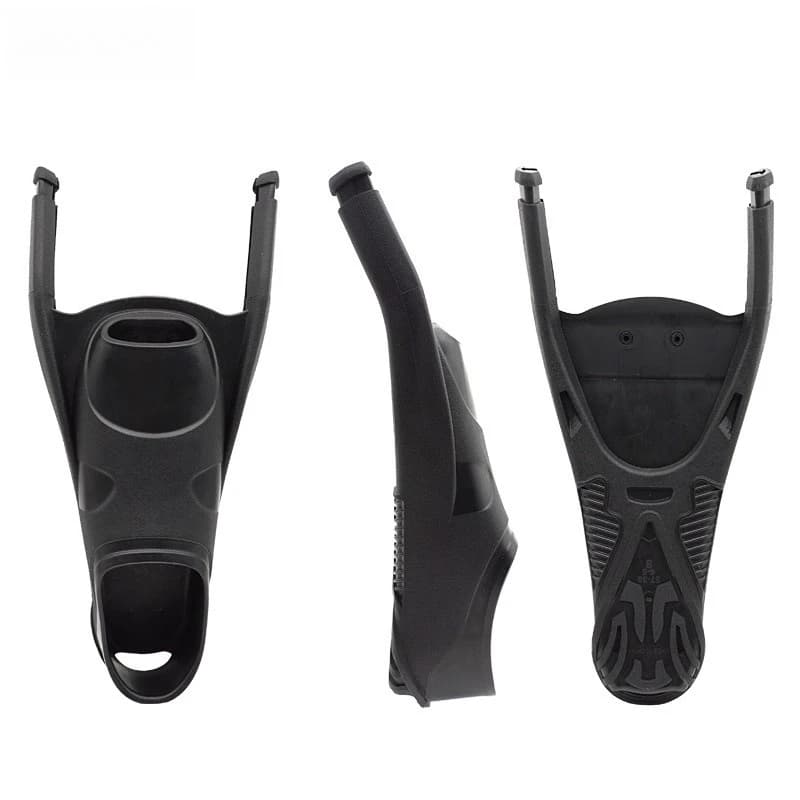 Detachable Submersible Swimming Pins Foot Covers Carbon Fiber Long Pine Plate for Diving and Snorkeling