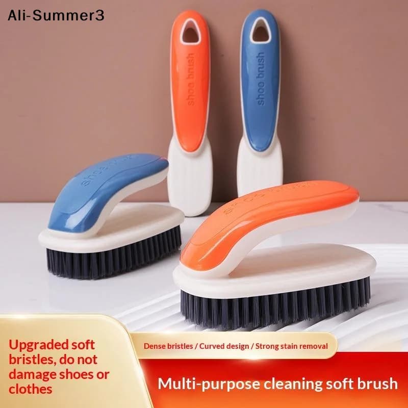 【Vx3】【AG】Cleaning Brushes Soft PP Bristles With Handle Perfect For Shoes Clothes Home Use