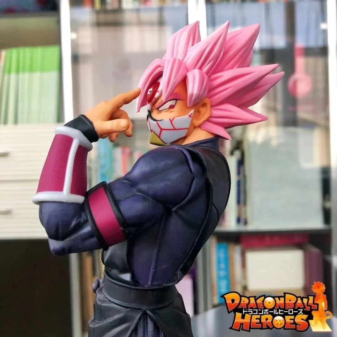 Super Dragon Ball Heroes Figura Zamasu Black Goku 25 cm Action PVC Figure GK Collezione di statue Giocattoli di modello per regali per bambini