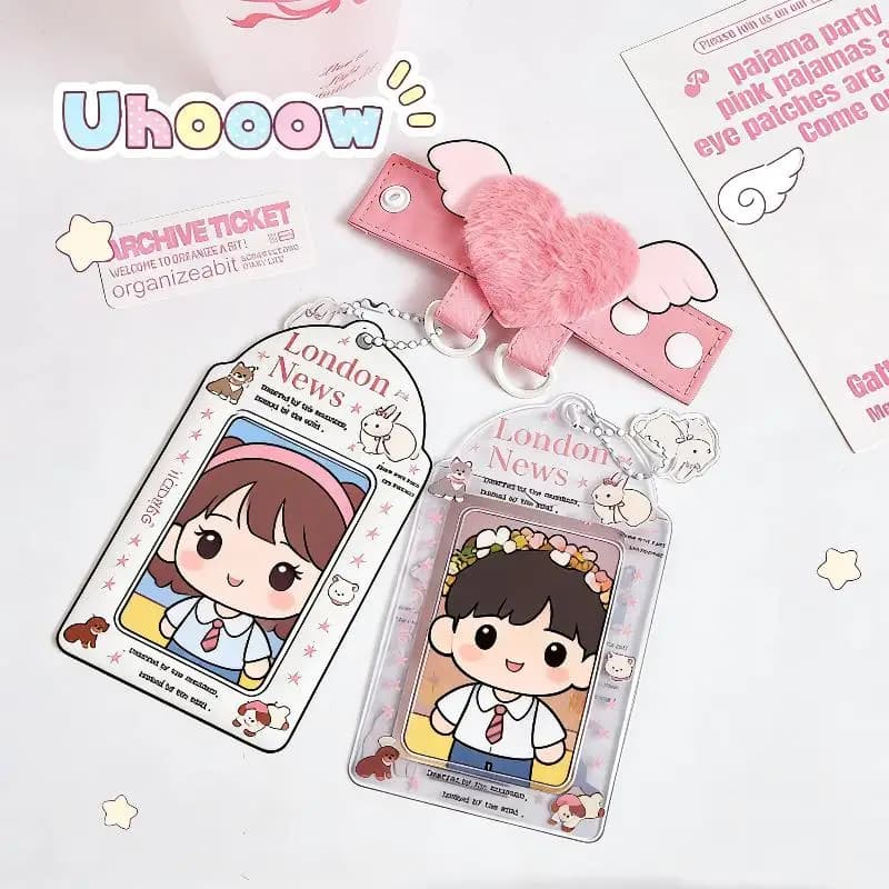 Portachiavi con ciondolo a forma di cuore e ala in peluche, con clip di estensione ad anello a D, accessorio per borsa a forma di stella, per donne e ragazze, regalo per borsa a mano