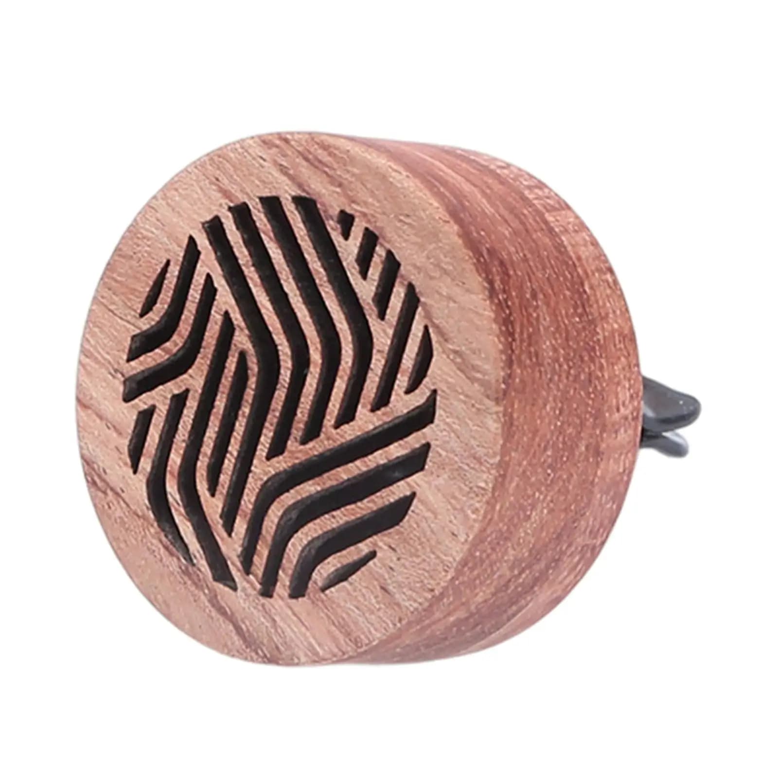 Wooden Car Air Diffusion Diameter 34mm Aroma Diffused Car Diffuser Vent Clip for Auto Indoor Desk Bedroom Wardrobe
