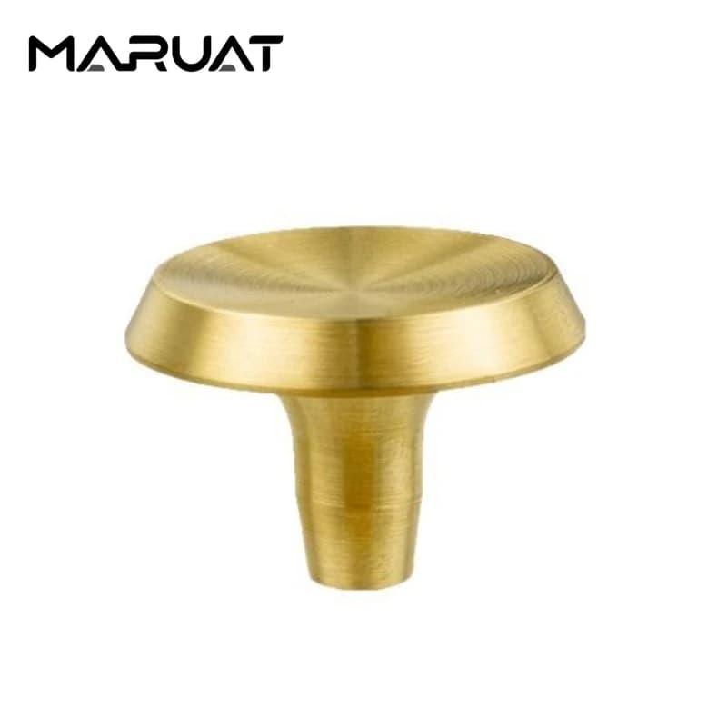 Maniglie per mobili con pomello per cassetto in ottone massiccio dorato antiruggine, maniglie decorative per cassettiere, ferramenta per mobili