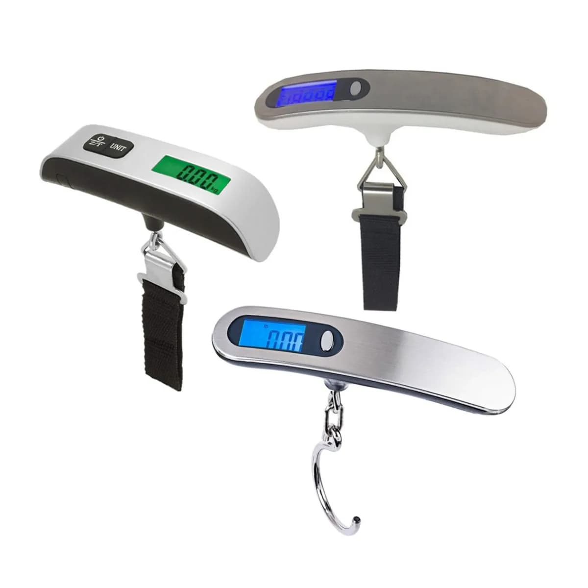 40kg/50kg 10g/100g Mini bilancia elettronica digitale con gancio Ponderazione Bilancia per bagagli da viaggio Pesce Gancio appeso Retroilluminazione 43% di sconto