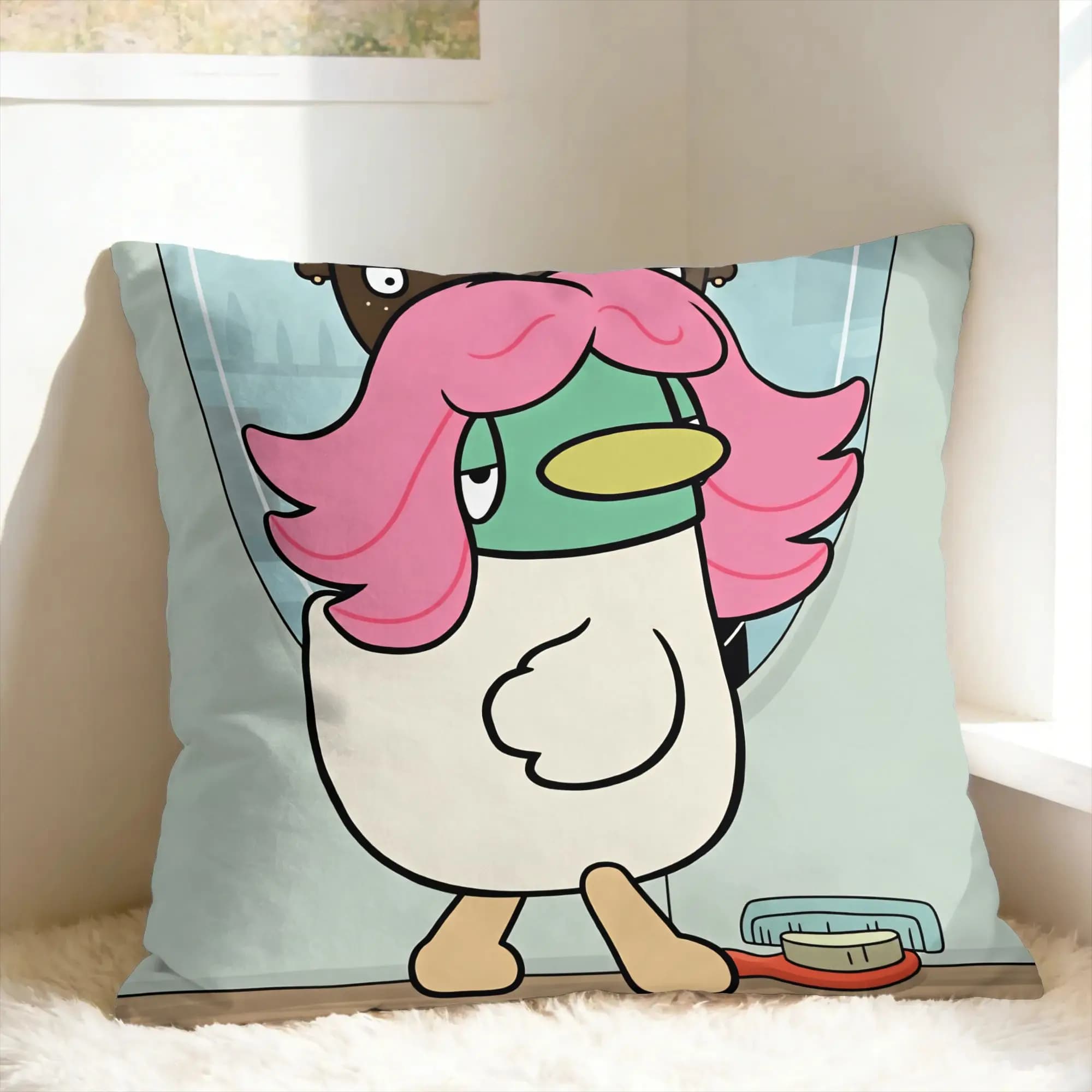 Sarahs And Duck Pillow Case Kawaii Pillow Cover Soft Pillowcases For Sofa Home Decoration