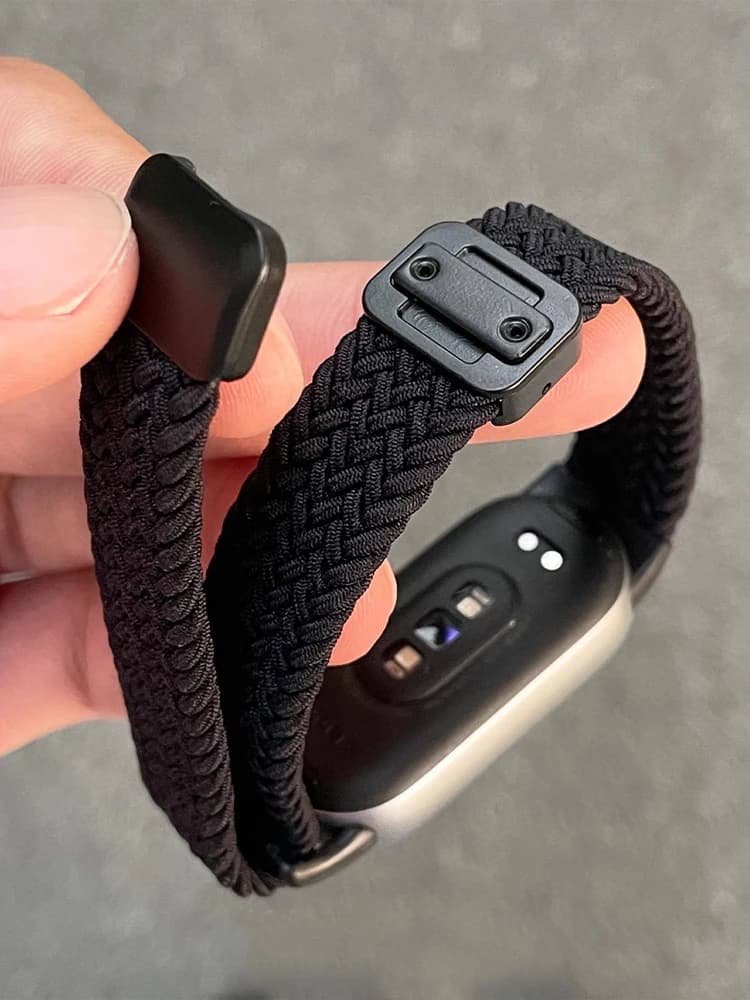 For Xiaomi Mi Band 8 9 spare strap belt accessories magnetic buckle bracelet braided kit Miband 9 Miband 8 watch straps