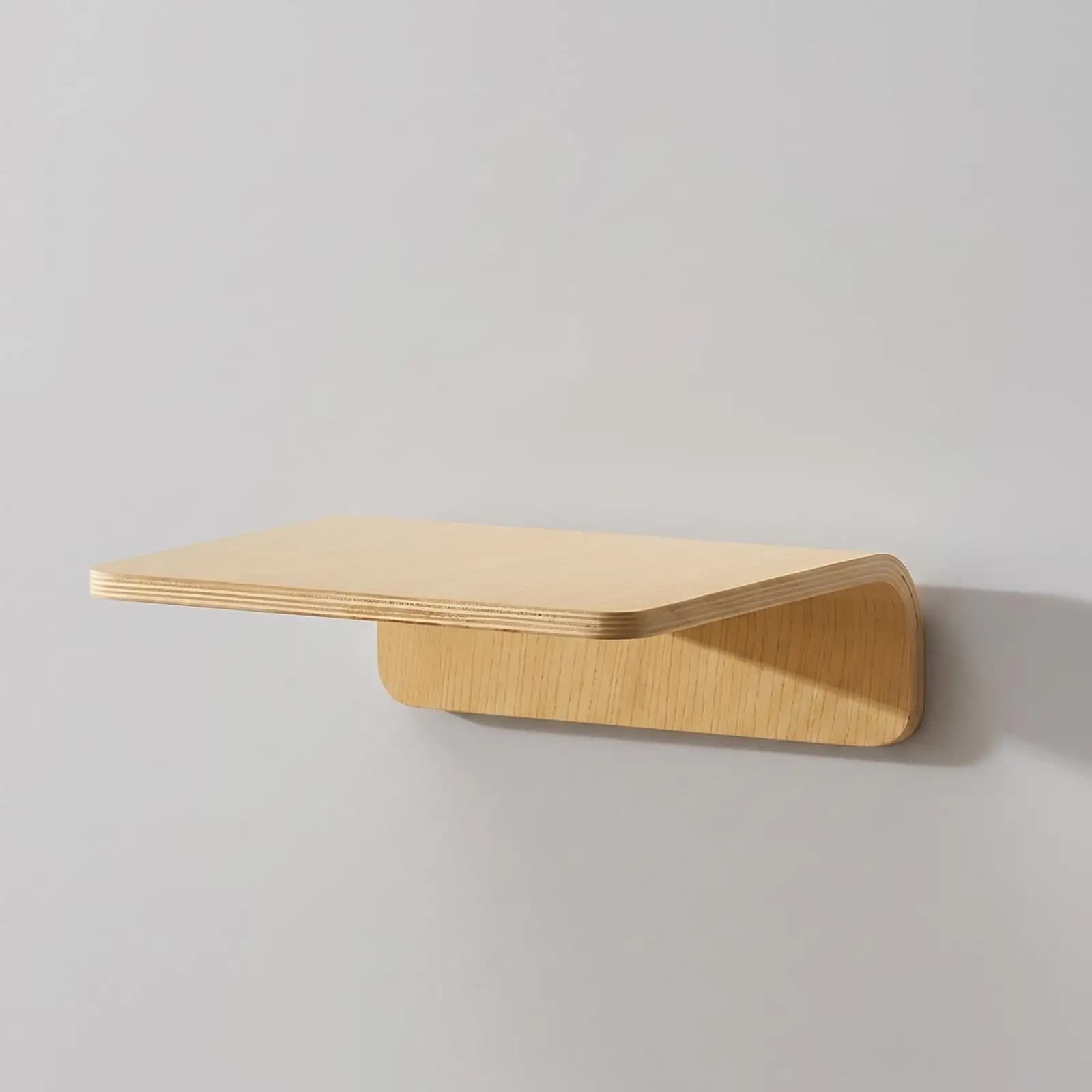 Indoor Cat Climbing Frame Wall Mounted Wood Perch for Cats Space Saving Cat Furniture Modern Kitten House