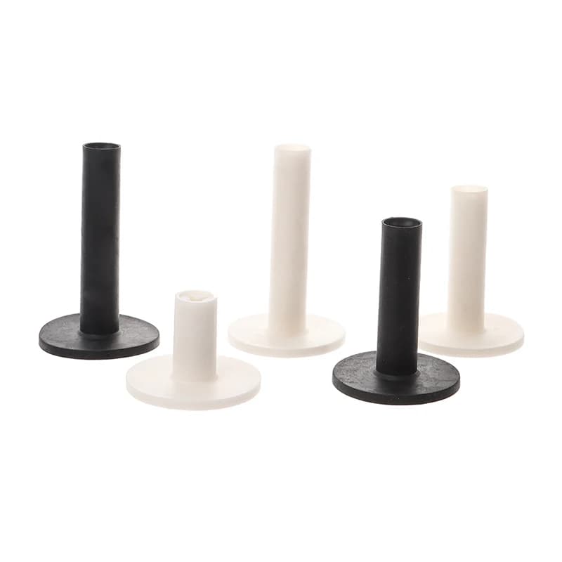 NUOVO Porta Tee da Golf in Gomma Resistente per la Pratica sul Driving Range, Supporto per Palline a 4 Altezze per Tappeti da Driving Range