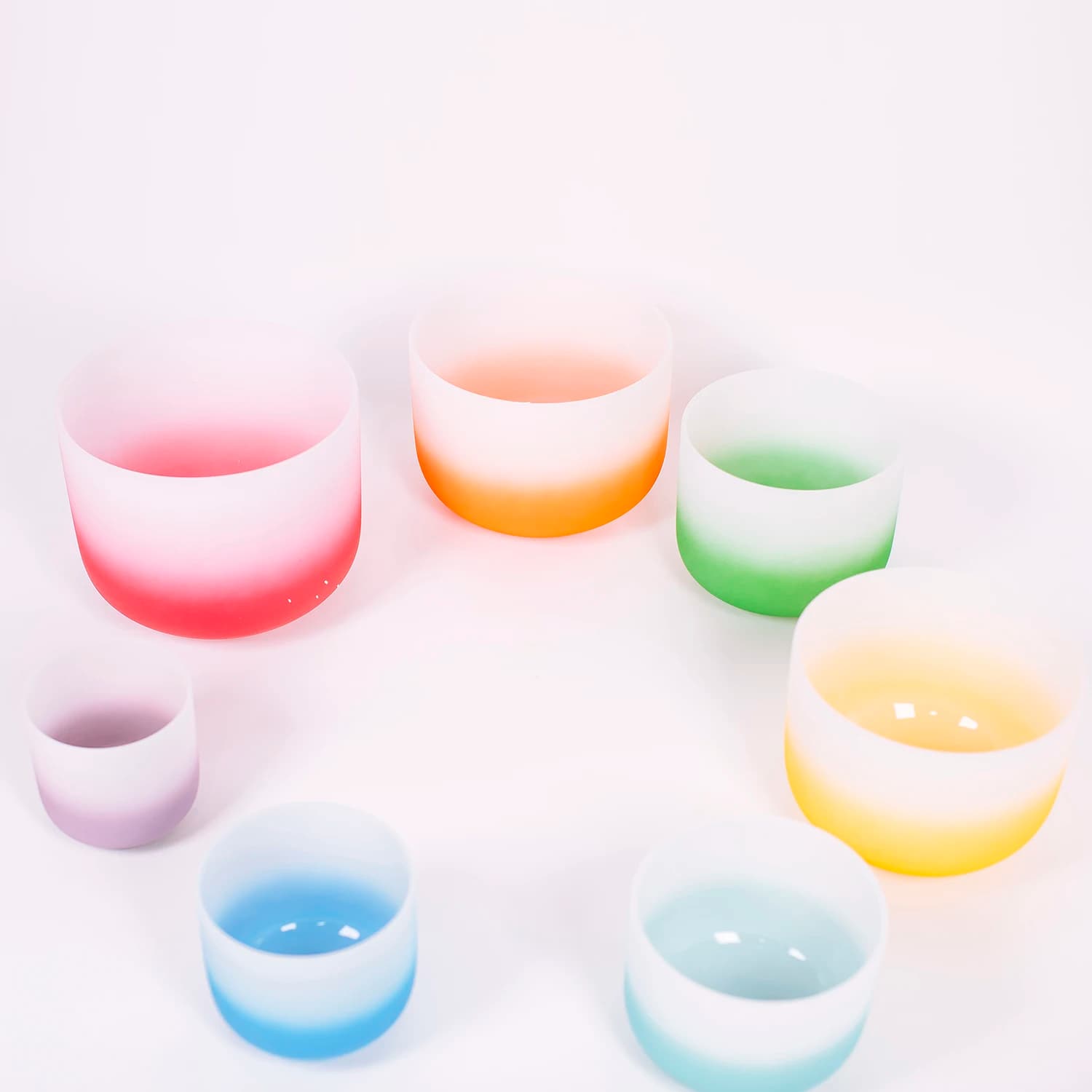Dedicated candy crystal singing bowl for sound healing