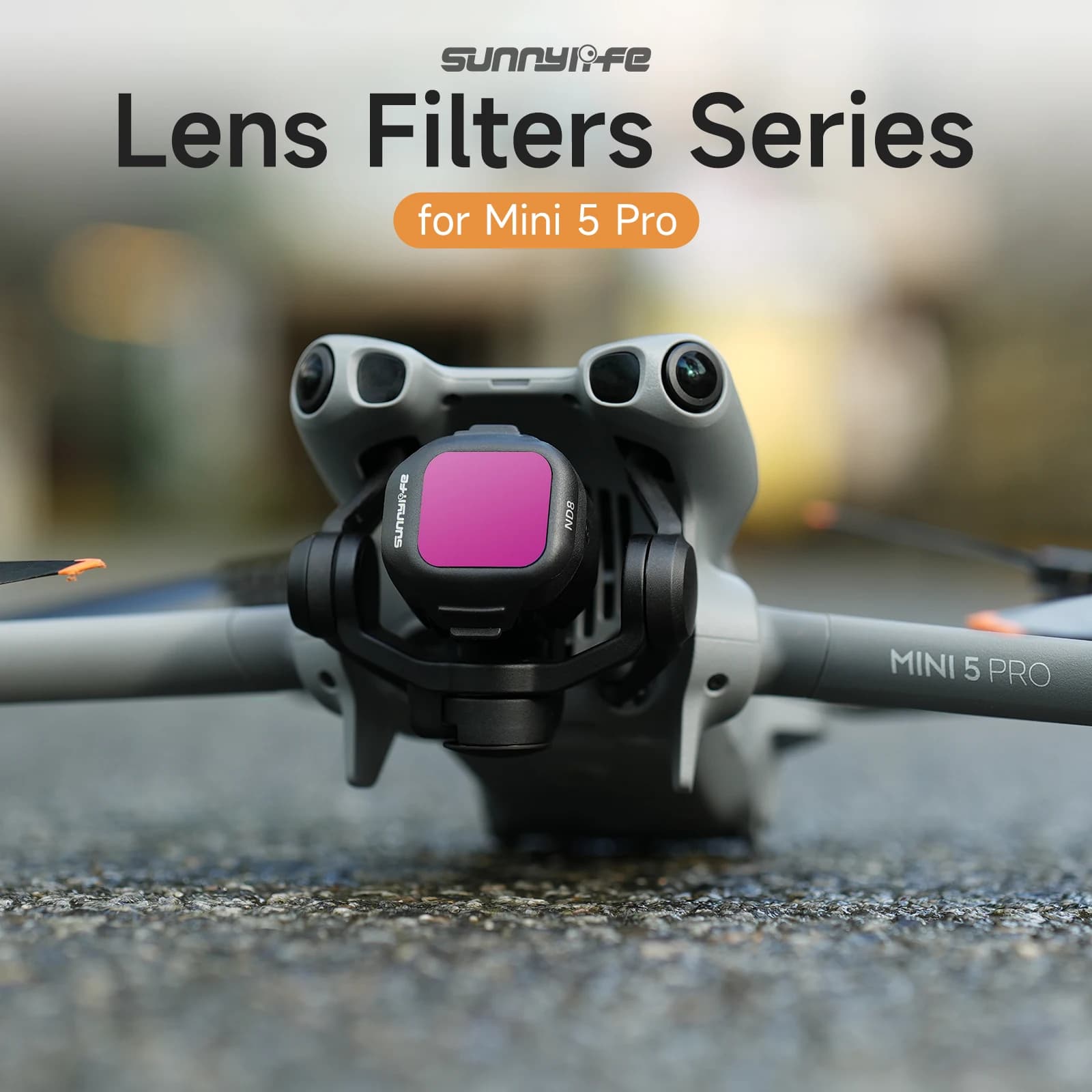 ND lens filter kit for DJI Mini 5 Pro UV protection lens CPL ND8/16/32/64/ND8/16/32/64PL ND64PL Polarization drone accessory