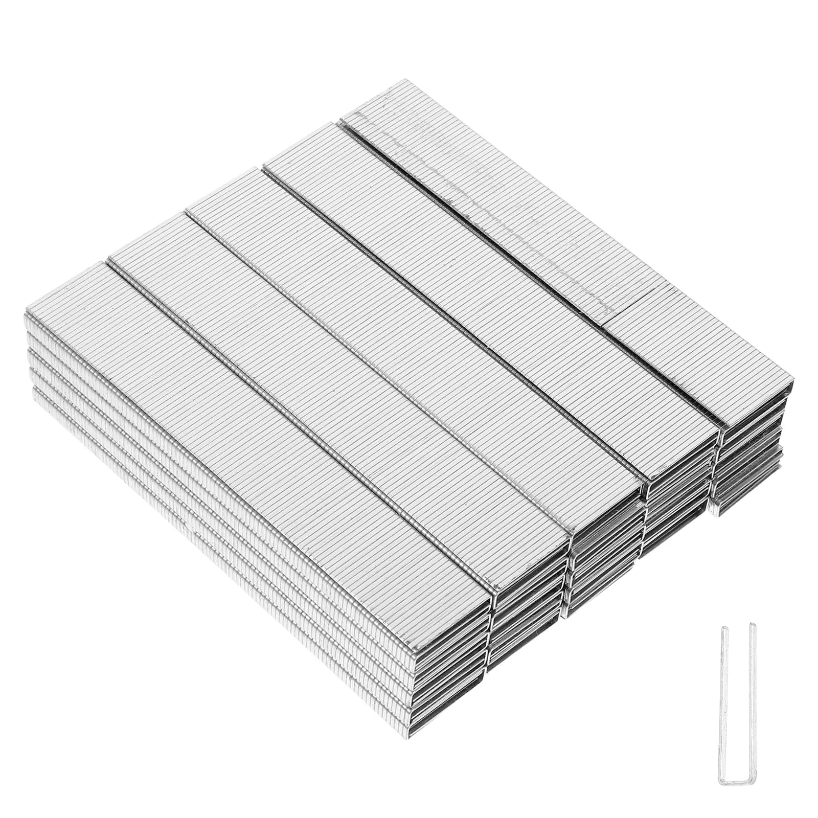 Graffette Metalliche a Forma di U per Legno, Plastica, Fai-da-Te, Artigianato, Costruzione, Recinzioni, Ferramenta, Tappeti, Graffette Resistenti