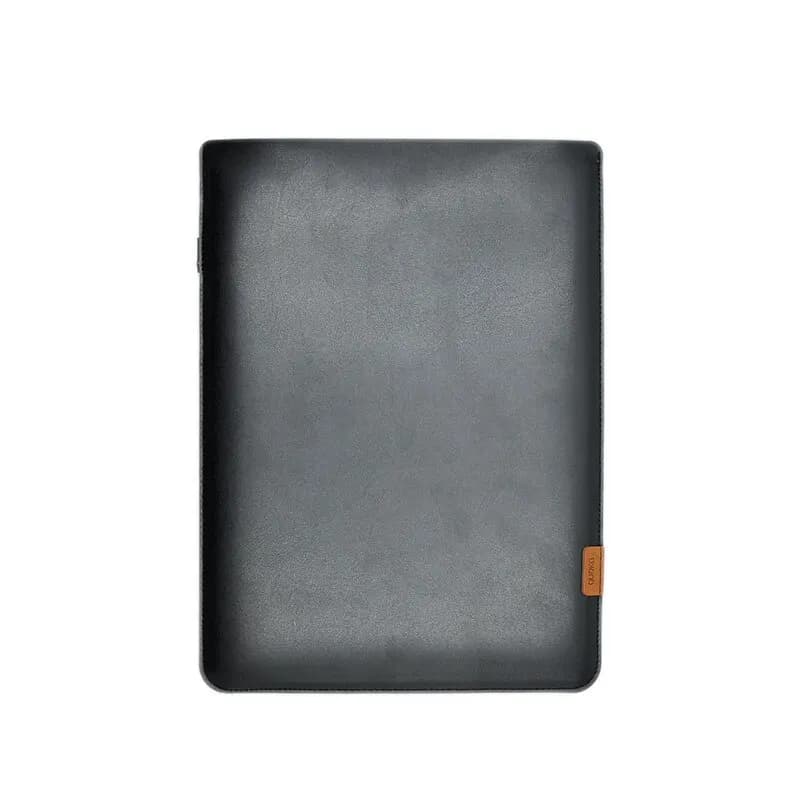 Custodia per laptop in pelle PU con custodia da 14 pollici ultra sottile super sottile stile semplice per MacBook Dell Huawei HP