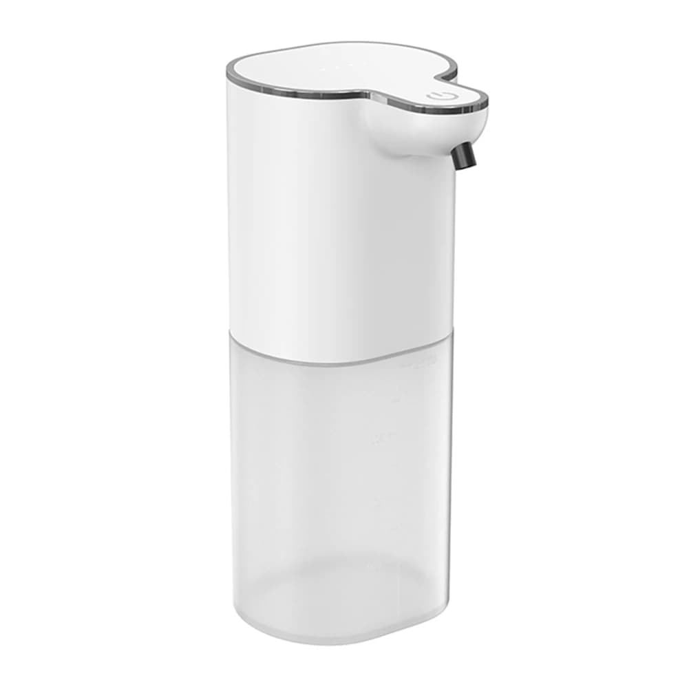Dispenser Automatico di Sapone da Parete 400ml, Senza Contatto, Ricarica USB, 4 Livelli Regolabili, per Bagno e Cucina