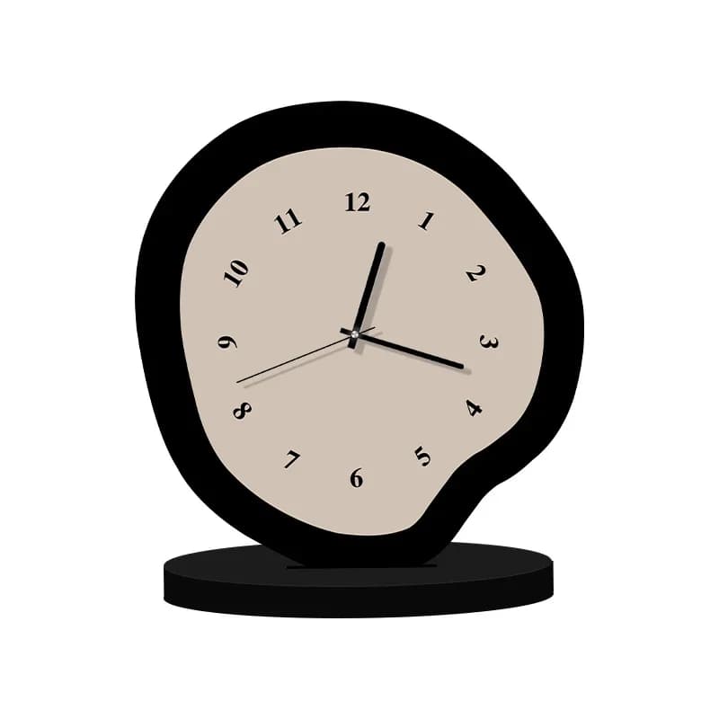 Premium table Desktop living room Home fashion pendulum table large table clock