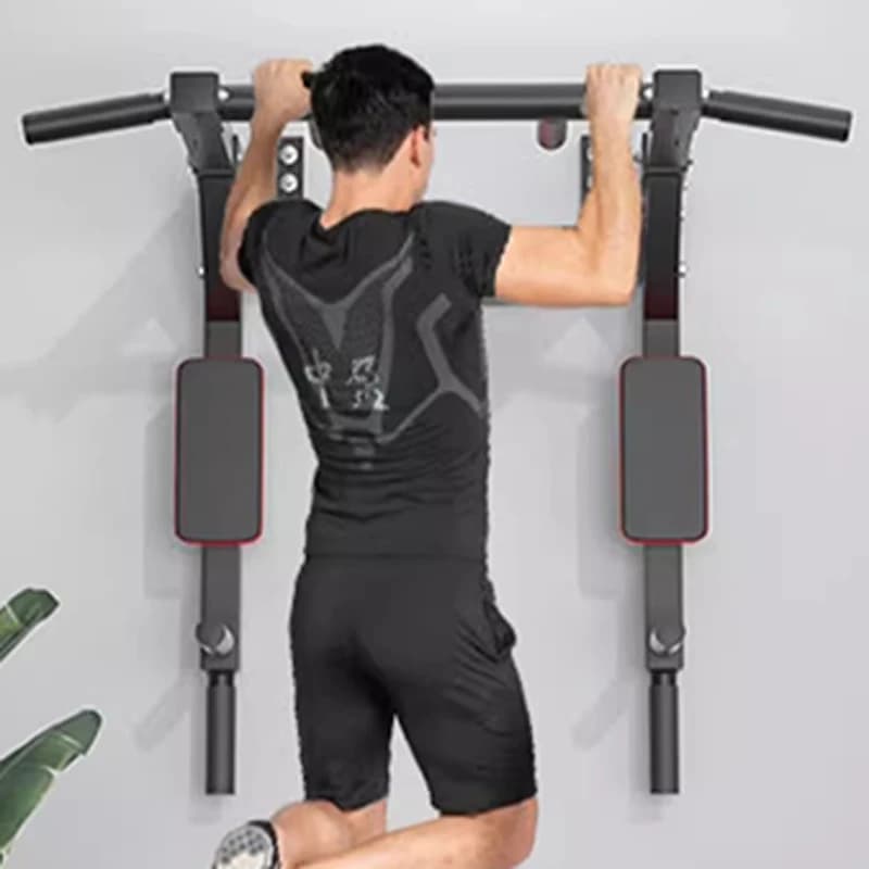 Single pole multi-function wall pull-up fitness equipment sports equipment exercise home gym pull up bar Horizontal bar Chin-up