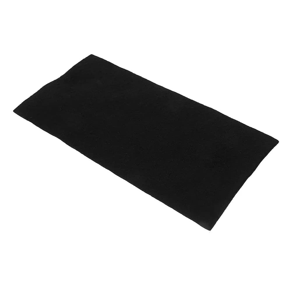 Fireproof Incense Burner Pad Black High Temperature Resistant Ash Catching Mat Non Slip Easy Wipe Clean for Yoga Spa Home Office