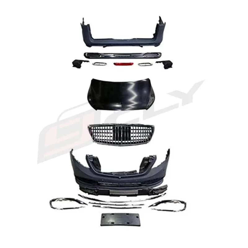 Kit carrozzeria stile V-Class/VITO W446/W447 - Paraurti anteriore con griglia, paraurti posteriore e diffusore | Offerta di aggiornamento limitata