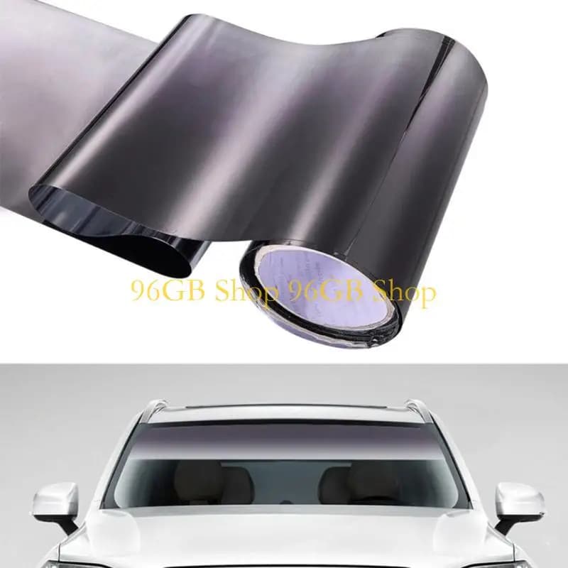 96GB Windshield Heat & UV Block Scratch Resistant Stickers Tint Auto Sun Shade Film
