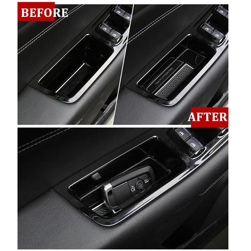 Organizer for passenger compartment with handle and compartment for Ford Edge 2015-2020, Accessories Interior Car