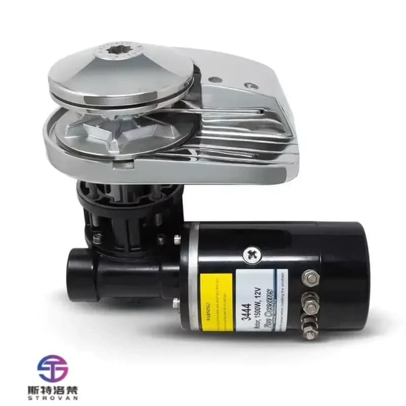 STLF OEM ODM Boat Loader 12v 24v Horizontal Anchor Windlass 600 1000 1400w Electric Boat Winch