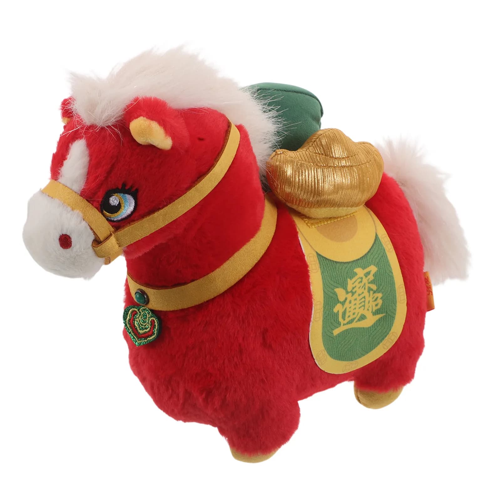 Cuscino a Forma di Cavallo da 8,7 Pollici - Design Animale Creativo Super Morbido per Abbracciare e Rilassarsi - Regalo di Compleanno, Capodanno Cinese
