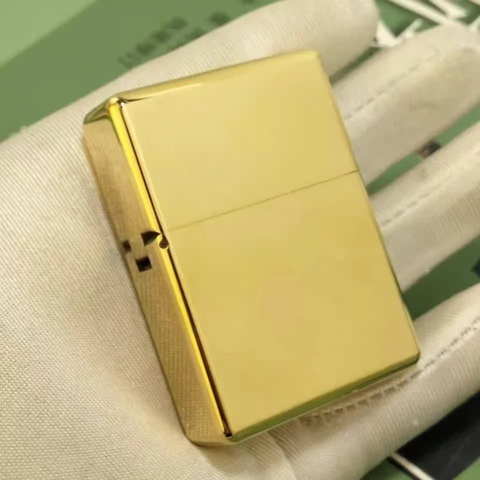 Zorro 912 Retro High End Impermeabile Sigillato Armatura Costantino Accendino 3/5 Cerniera In Metallo Benzina Accendino Regalo da uomo Con scatola