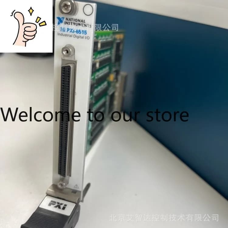 NI PXI-6515 Capture Card, Original And Genuine, New Quality And Normal Function.