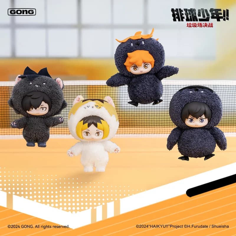 Pop Mart Haikyu!! Action Figure Giocattolo Trendy Anime Figur Face Series Decisive Battle Landfill Kageyama Tobio Bambola Portachiavi Giocattoli