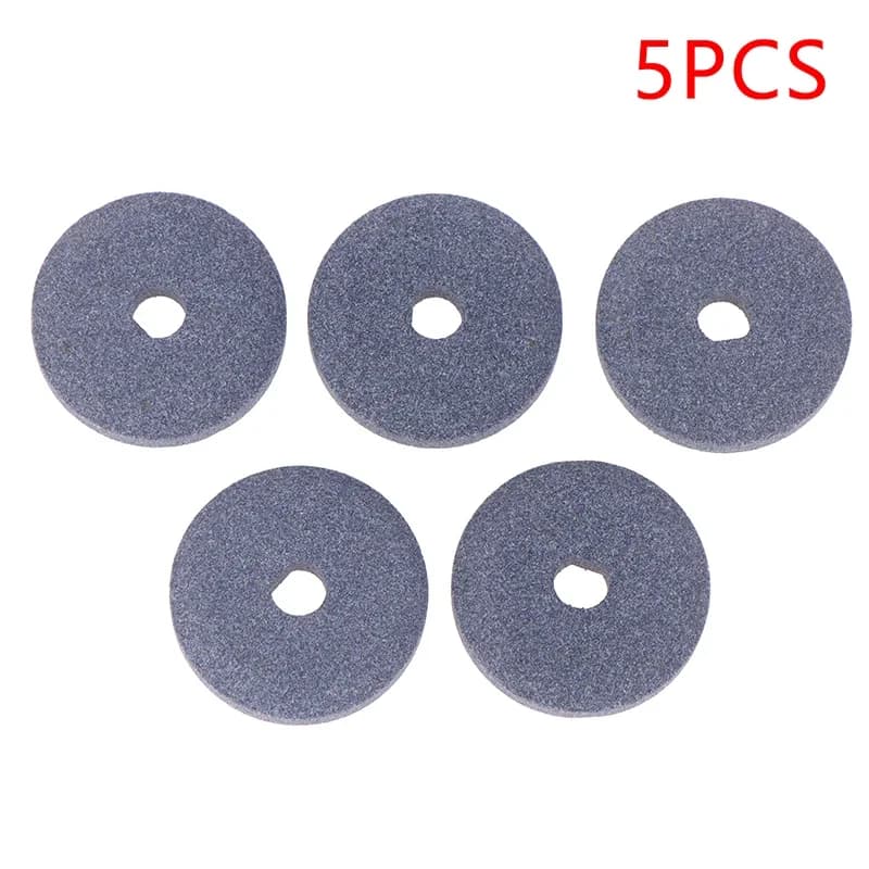 5PCS 3cm Grey Sharpener Stones Electric Motorized Knife Sharpener Accessories Kitchen Tool Sharpener Replacement Grinding Wheel