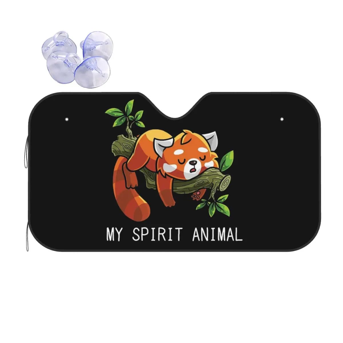 Red Panda Spirit Animal Parasole Parabrezza Parabrezza anteriore per auto Finestra Visiera parasole Accessori Coperture