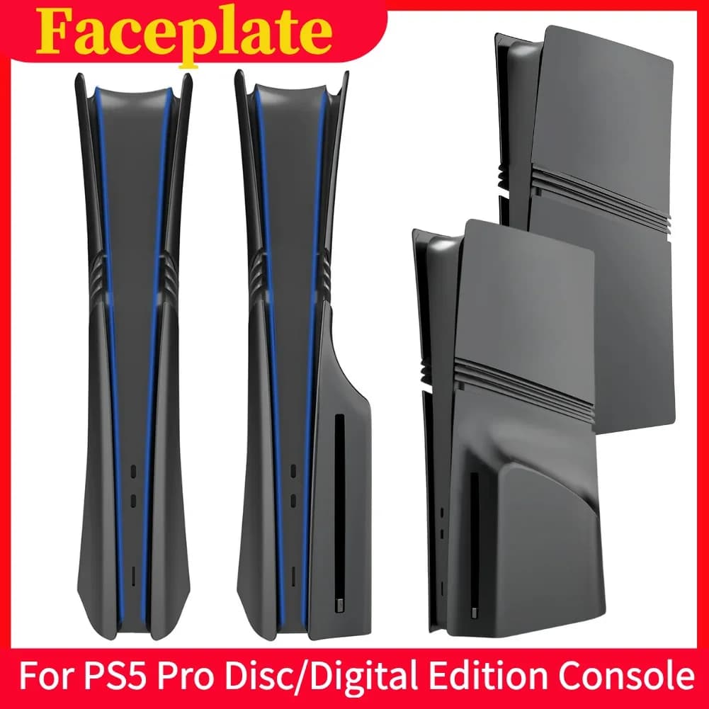 Guscio piastra per console PS5 Pro Disc/edizione digitale PlayStation 5 Pro Cover frontale Parti di ricambio guscio pannello laterale personalizzato
