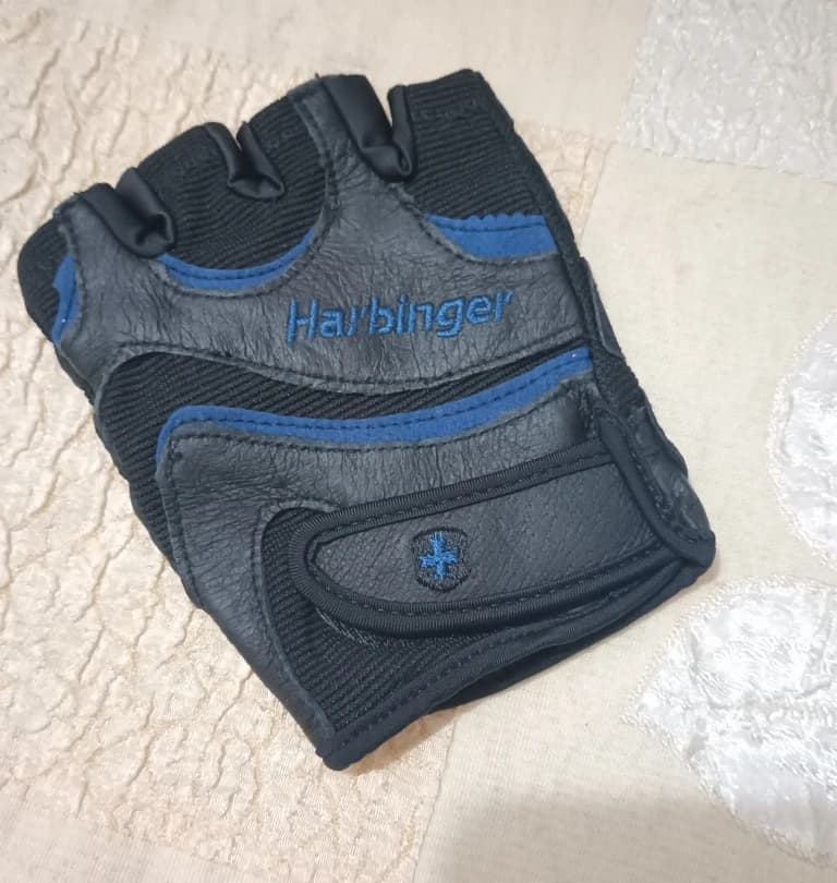 Genuine Leather Fitness Gloves for Men, Professional Weight Lifting Equipment, Durable Protectives for Sports Inchs