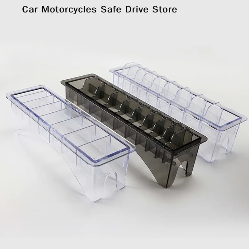 【CM】8/10 Grid Base Storage Box for 8/10P Universal Hair Clipper Limit Guide Comb for Barber Hair Styling Tool Kit Accessories