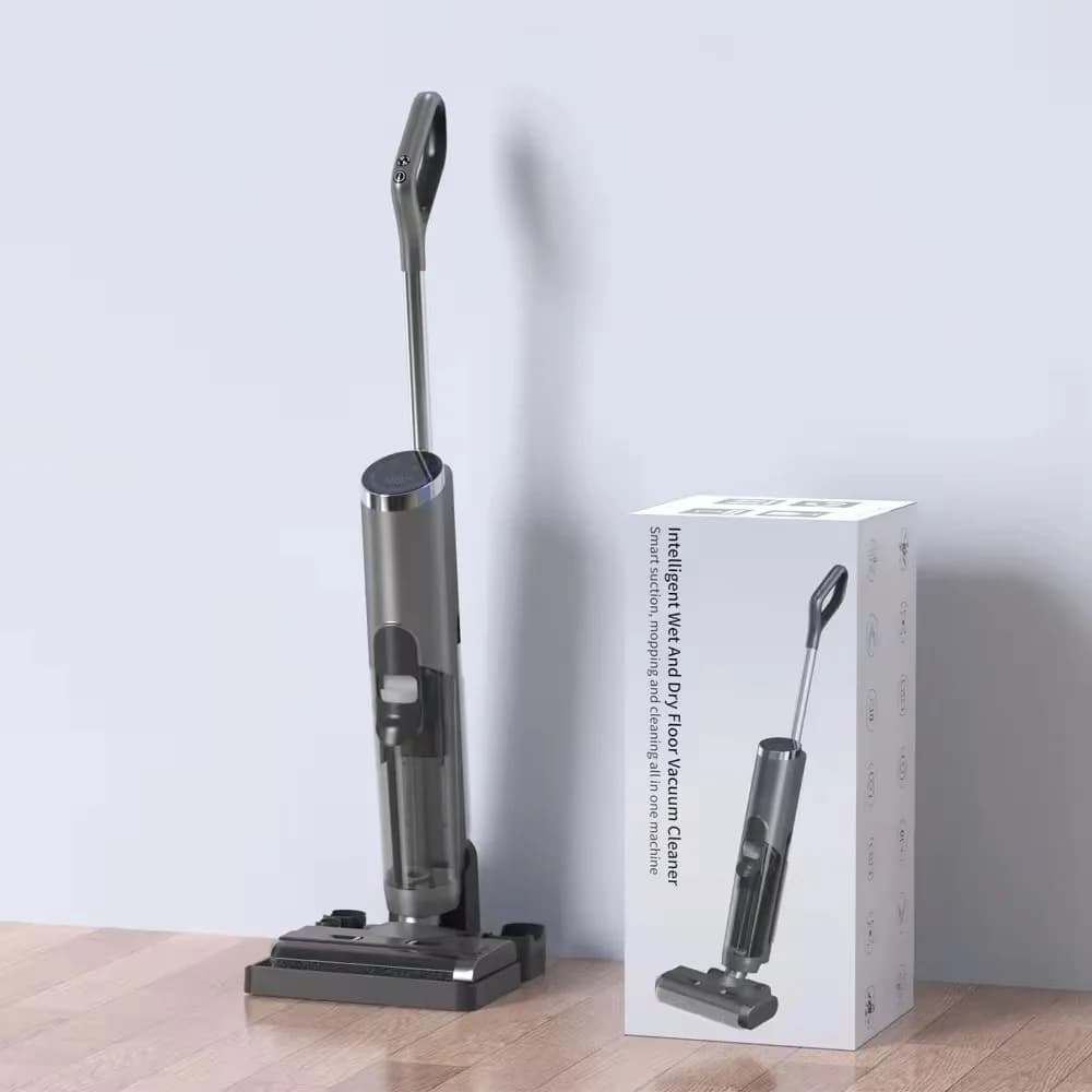Aspirapolvere Senza Fili con Funzione Lavapavimenti HyperSteam, Autopulente, Sensore Intelligente, Aspirazione a Secco/Umido, Motore Brushless, Controllo Tramite App, 284F OEM