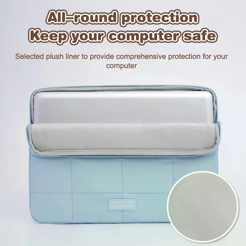 Custodia per laptop semplice impermeabile Custodia morbida per laptop Custodia per laptop da viaggio Custodia per computer portatile da 14/15,6 pollici