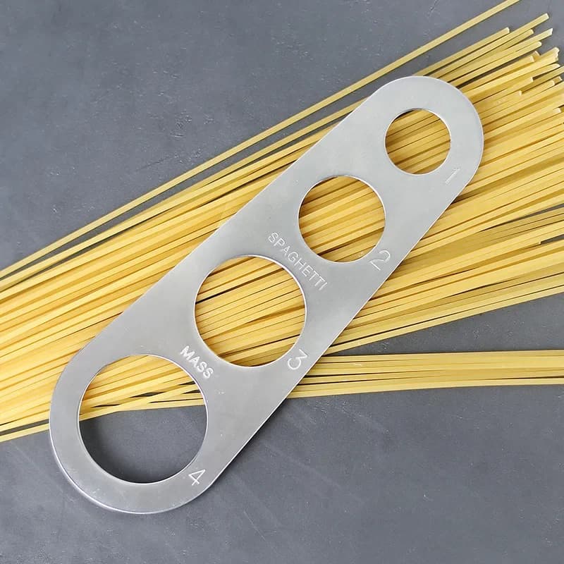 Produttore all'ingrosso, distributore di noodle, righello per pasta in plastica, misurino per noodle, righello di misurazione, gadget da cucina